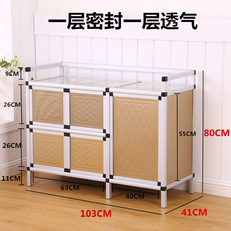 Fábrica de venta directa gabinete de platos gabinete de cocina doméstico simple gabinete armario de almacenamiento gabinete multifuncional