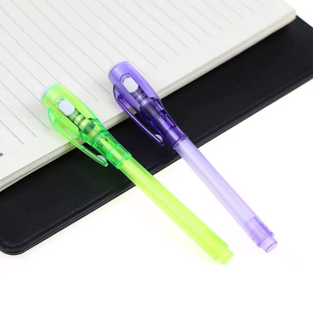 Multifuncional inspección de billetes publicitaria ultravioleta UV invisible lápiz fluorescente inkolor lápiz marcador