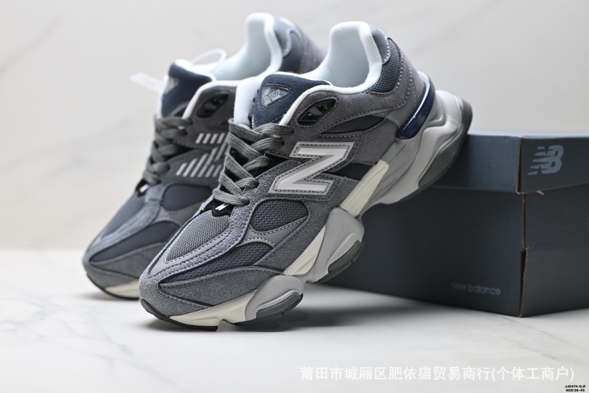 Comercio exterior nb9060 zapatos de papá New bailun Millennium Little Elephant pezuña zapatillas deportivas masculinas y femeninas red running 100 zapatos de correr