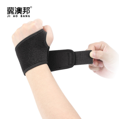 New sports wristband fitness summer breathable sweat-absorbent pressurized basketball sprain wrapped tendon sheath wristband wholesale