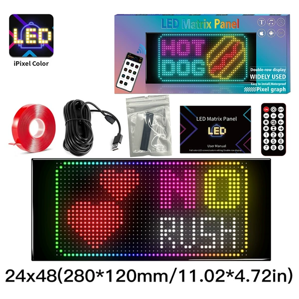 Size: 27x12cm (4.5m USB cable + colorful effect + APP control + remote control + Bluetooth)