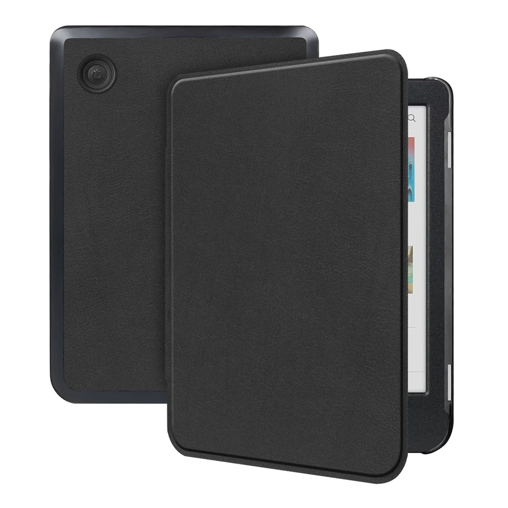 Подходят для Kobo Clara Color N367/BW N365 6-дюймов 2024 кожаный чехол с dormant