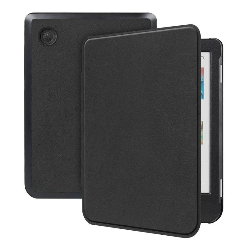 Подходят для Kobo Clara Color N367/BW N365 6-дюймов 2024 кожаный чехол с dormant
