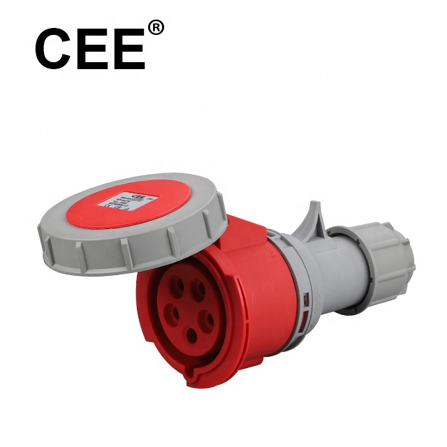 CEE-2152/2252红色IP67 380V 16/32A五芯工业插头插座联接器