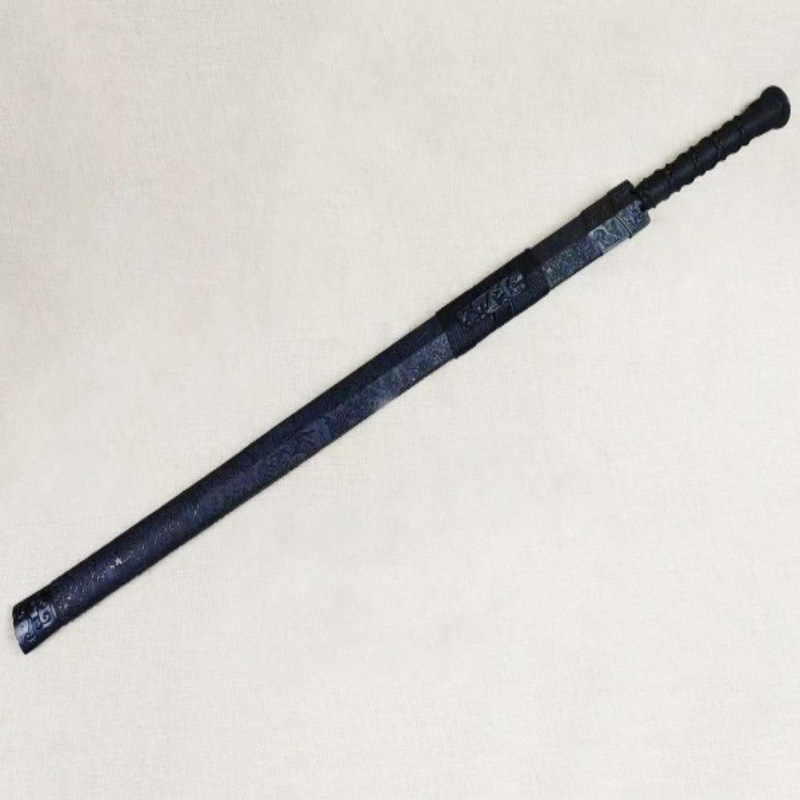28 inch black dragon pattern leather model