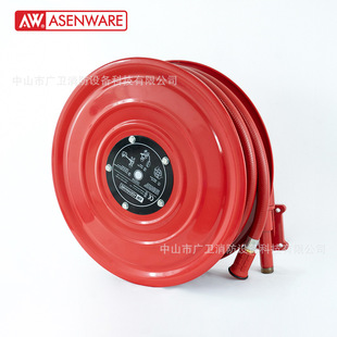 DN25 Rocker Arm Fire Reel 30m Myanmar Egypt Sri Lanka fire hose reel manufacturers
