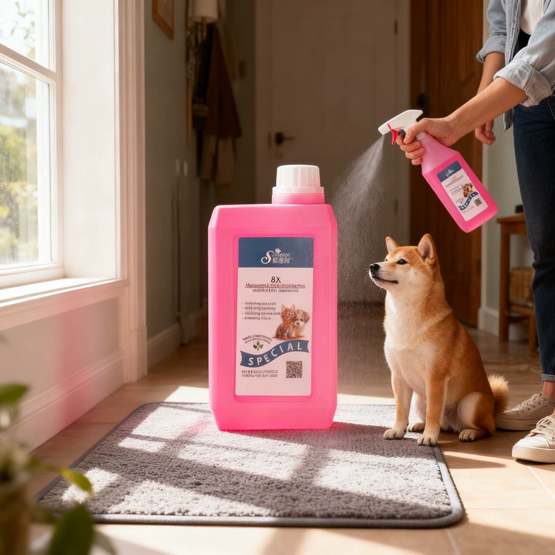 Дезодорант для домашних животных, чистка в помещении и на открытом воздухе, кошачий туалет для кошек и собак, дезодорирующий запах мочи, дезодорирующая жидкость, чистящая жидкость