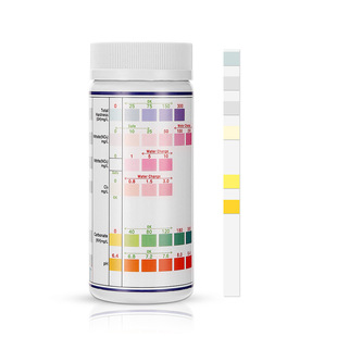 Six-in-one fish tank water quality test strip ammonia nitrogen nitrite test pH value multi-function test paper