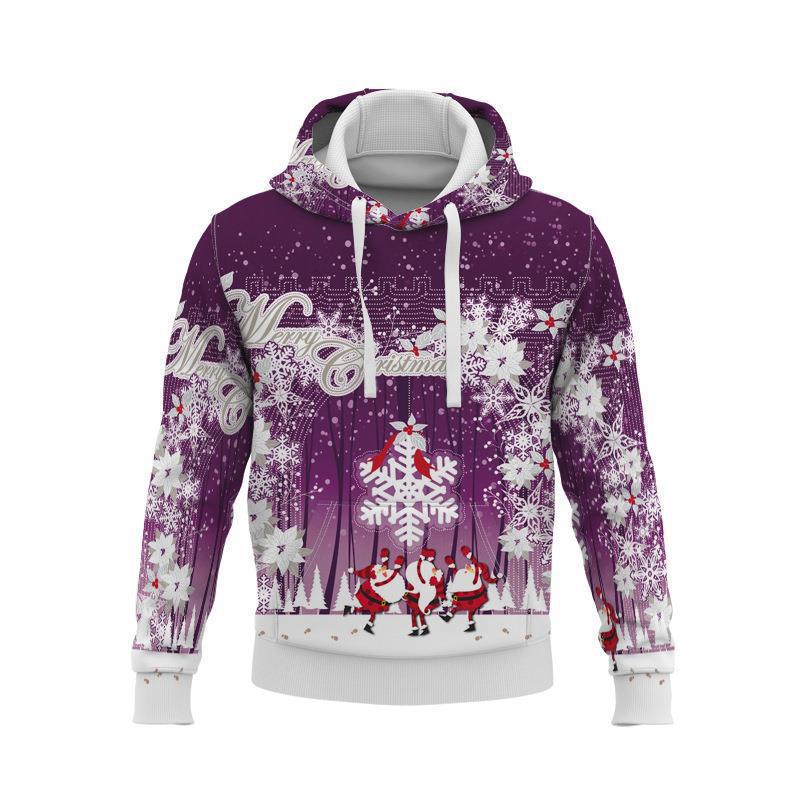 23 Abbigliamento Stampato Carino Quotidiano Casual Con Cappuccio A Maniche Lunghe Uomo e Donna Coppie Genitore Bambino Bambini Felpa_voghion.com