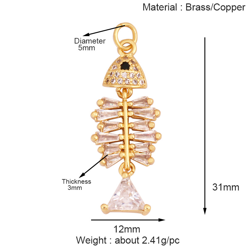 3g Weight Pendant Jewelry Making Type 11*28mm Jewelry Making Size DIY Ornament Accessories Classification 1 Piece Quantity Copper Material Conch, Dolphin, Hippocampus, Fish Pattern All Seasons Season Polished Finish Plating Design Elegant, Sweet Style 1 Piece 11*28mm Copper Conch Dolphin Hippocampus Polished Pendant DIY Ornament Accessories 18