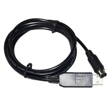 usb to mini din 6P 8P适应于FT857 CT62对讲机写频线 改频线 编