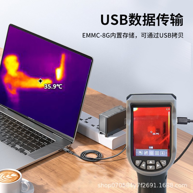 精明鼠加工NF-521S智能热像仪热成像夜视仪红外测温仪成像仪