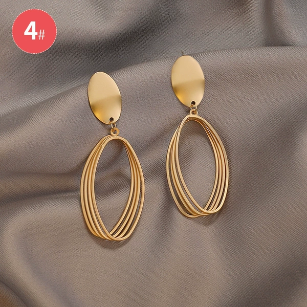 2#Silver needle-golden ellipse multi-layer