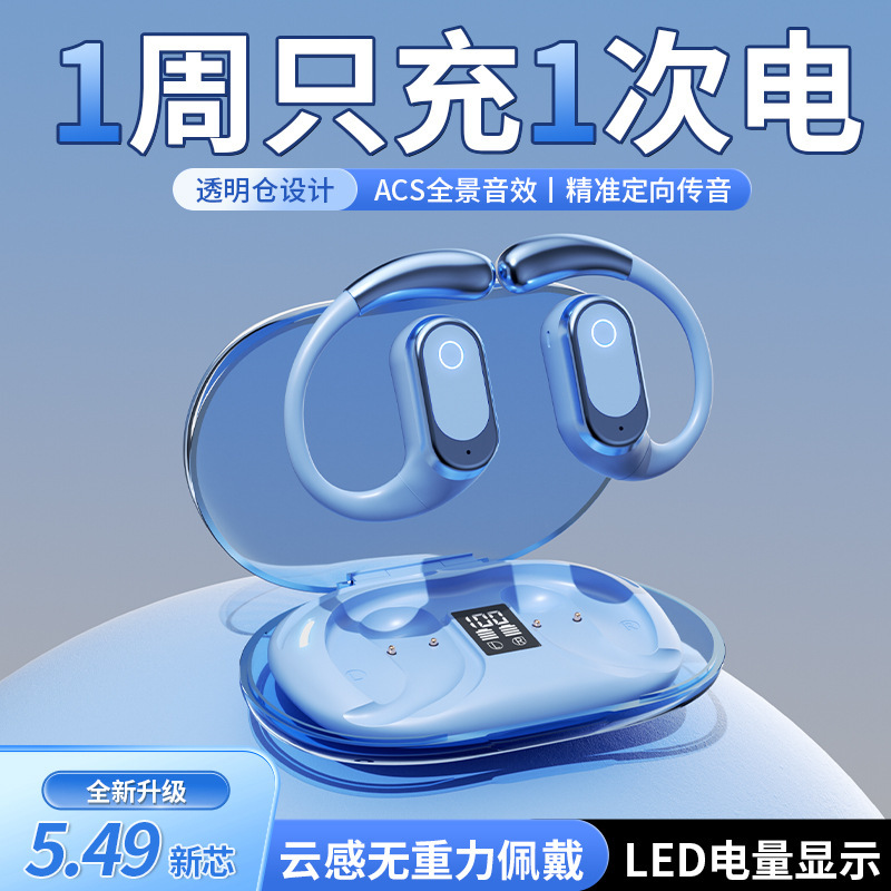 2025新款开放式高音质无线蓝牙耳机挂耳式柏林之声 超长续航 运动|undefined