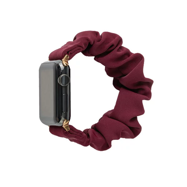 Ice silk wine red