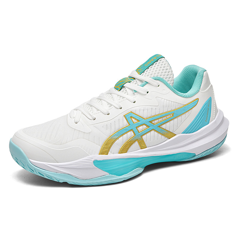 Cross-Border New Tennis Shoes for Men, Mesh Men's Shoes, Stable, Comfortable, Breathable Sports Shoes, All-Round Badminton Shoes