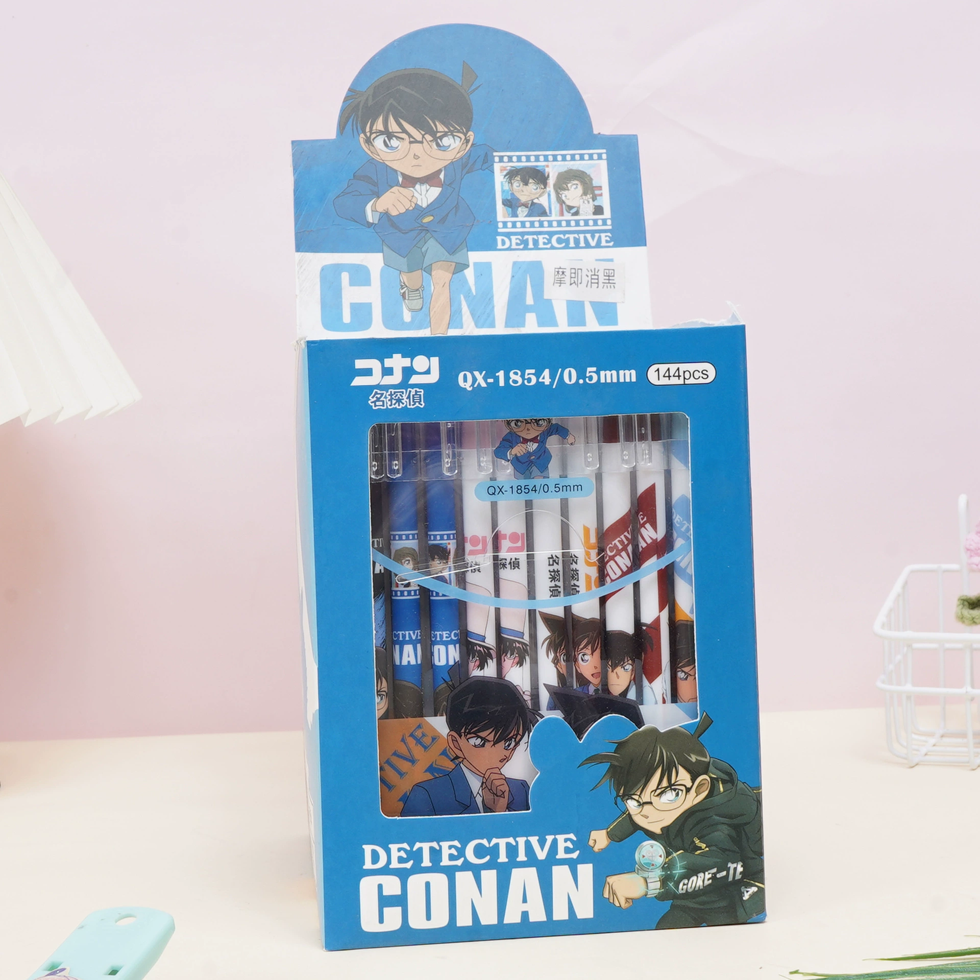 QX-1854 детектив Конан 12 полных игольчатых трубок
