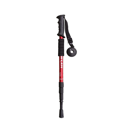 Professional Outdoor Climbing Stick Telescopic Folding Multi-function Anti-body Stick Men's and Women's Children's Climbing Walking Stick Lightweight Walking Stick
