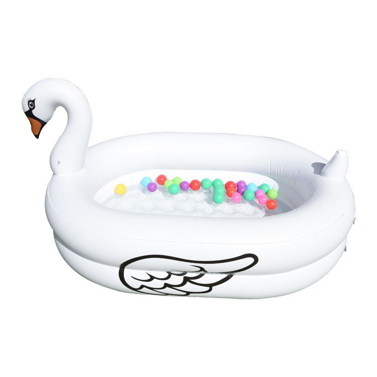Pvc Inflatable Swan Kidsren's Swimming Pool Large Ocean Ball Large Pool Home Kidsren's Baby Paddling Pool Bath