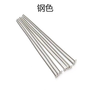 in stock wholesale stainless steel round needle T pin ball pin beaded pin connection pin DIY accessories