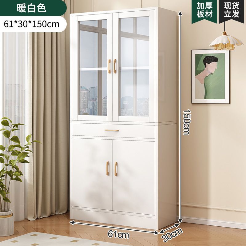 [문 4개, 서랍 1개] 우아한 웜 화이트 61cm