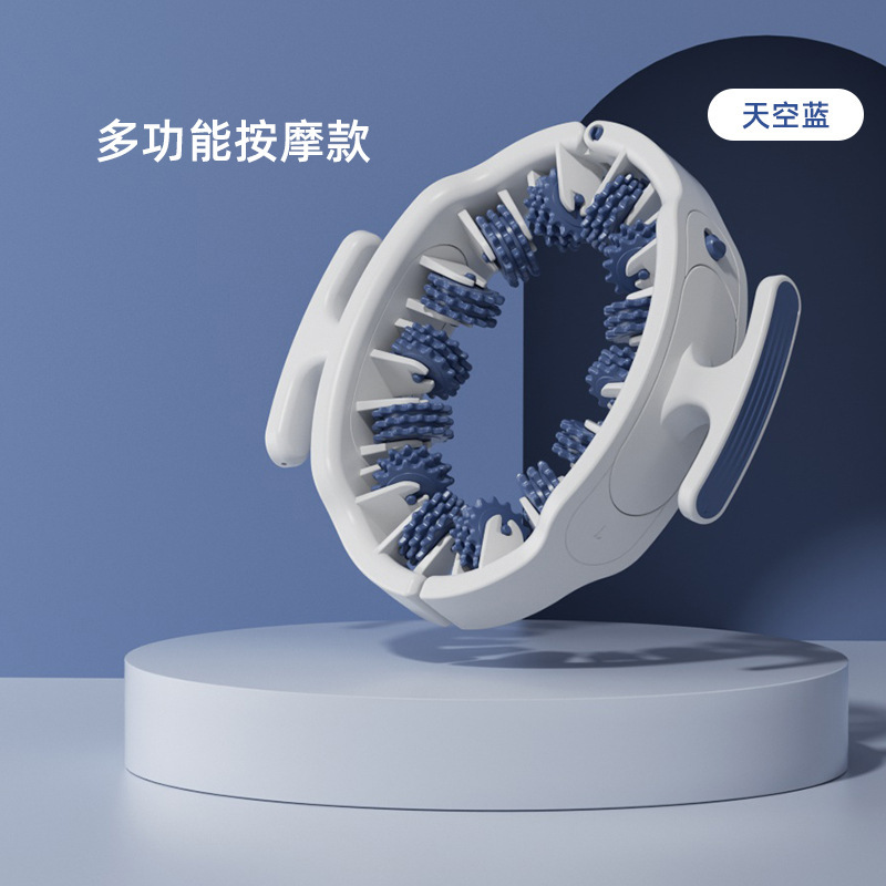 リング脚マッサージ器多機能取り外し可能足を挟むヨガフィットネス脚マッサージ器の形美脚器|undefined