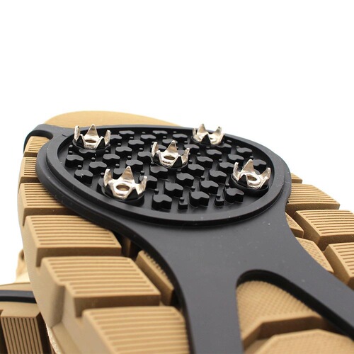 Snowy outdoor anti-slip shoe covers, ice surface anti-slip shoe covers, skiing anti-slip ice cleats, cotton shoe covers, anti-slip hiking, anti-slip covers