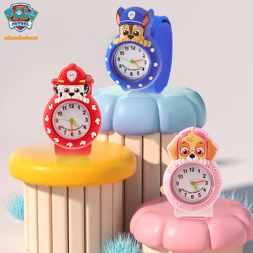 Paw Patrol Waterproof Cartoon Children's Watch, Boys' Toy, Cute Circle Watch, Brand Kids' Clothing Wholesale