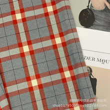 5212新品TR西装格子面料 衬衫外套格