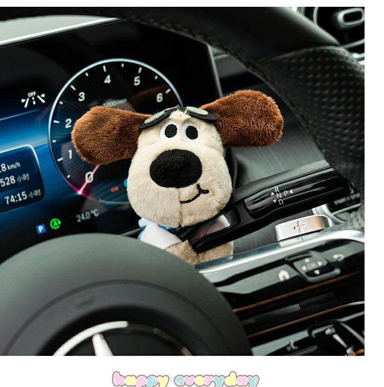 Car Gear Shift Decoration Turn Signal Doll Wiper Wiper Doll Car Doll Car Interior Ornaments for Women