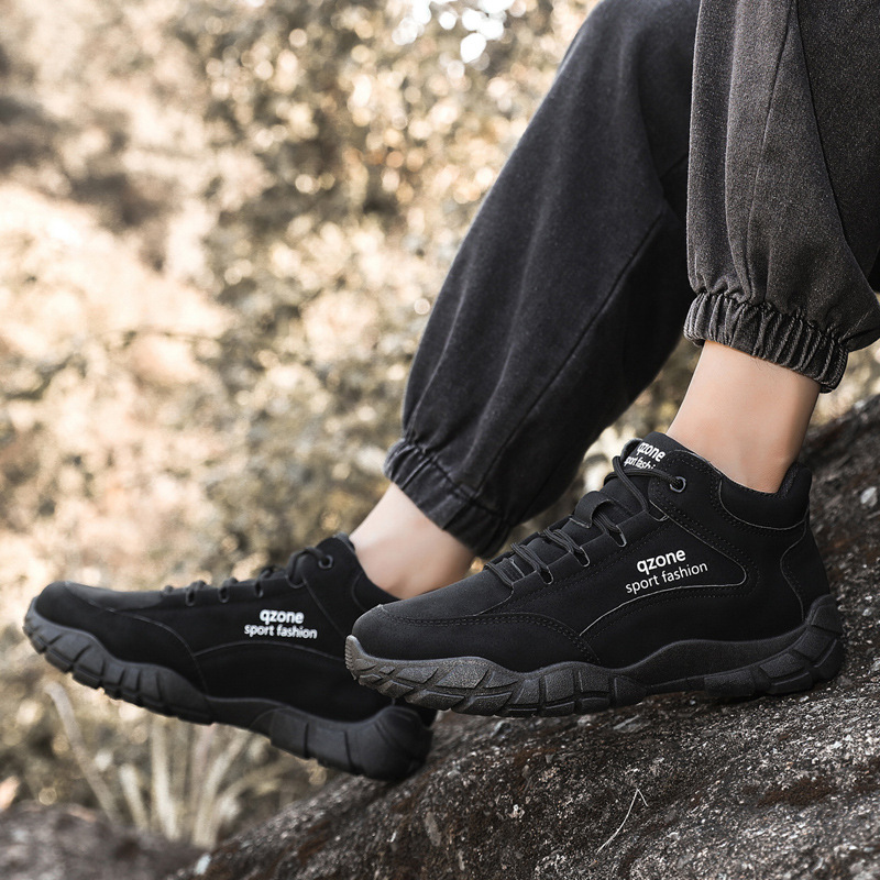 Scarpe sportive da uomo Scarpe da corsa Scarpe da tennis Scarpe da ginnastica Tela Resistente Assorbimento degli urti Calzature comode_voghion.com