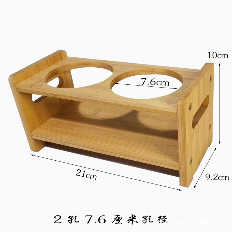 2 holes 7.6 pores