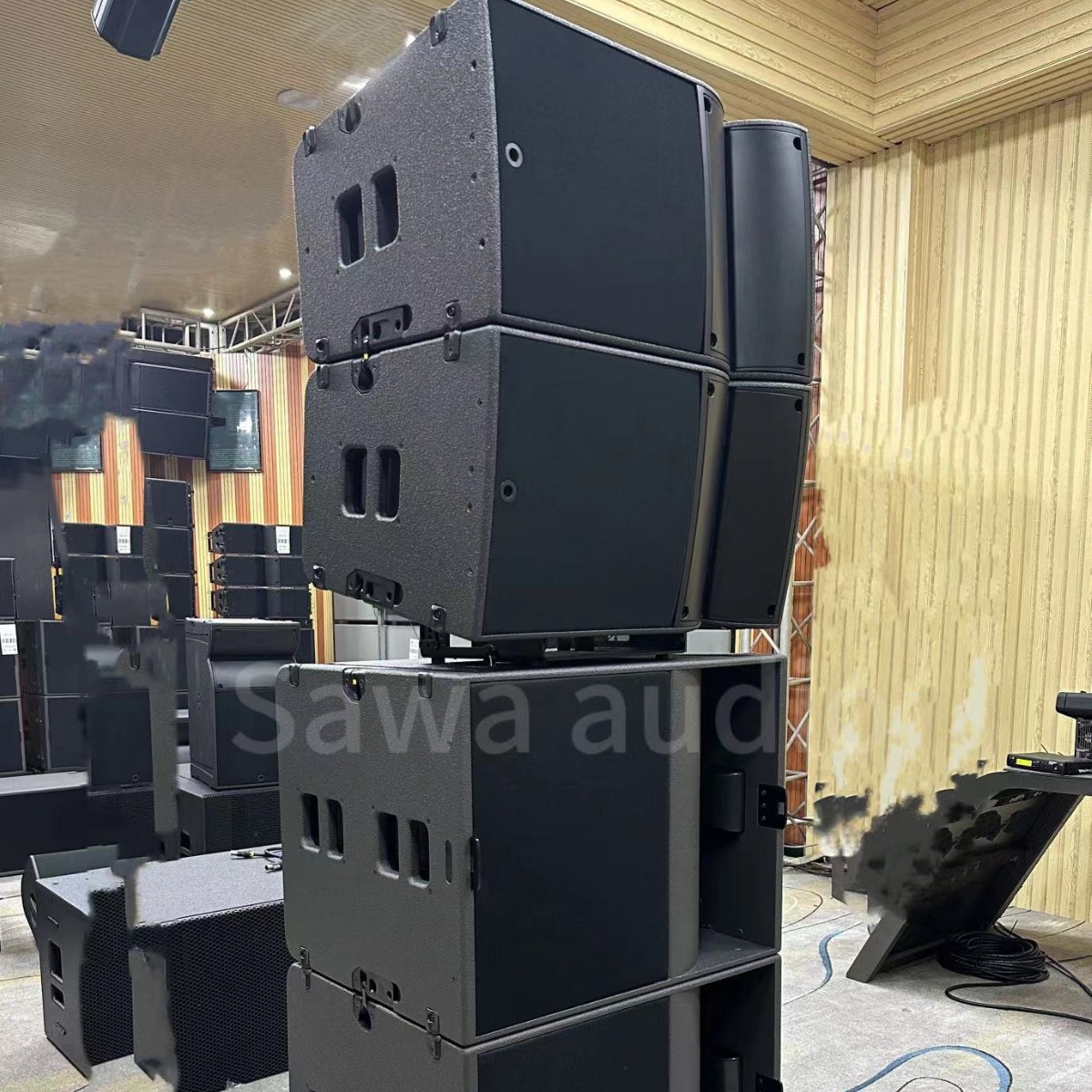 Un solo subwoofer de 21 pulgadas altavoces profesionales de rendimiento al aire libre altavoces profesionales de alto rendimiento de alto rendimiento de alto rendimiento de alto rendimiento