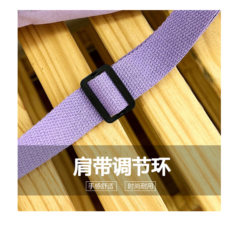 The new Korean-style cute nylon bag for class tutoring is a versatile checkered single-shoulder bag that is selling well (with a bear) undefined