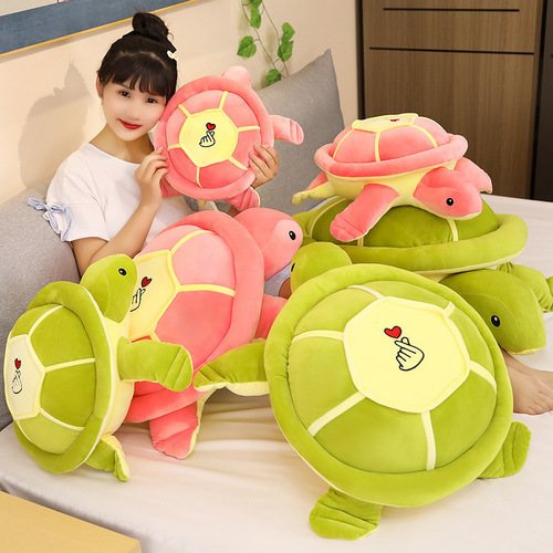 Cute down cotton turtle doll plush toy soft turtle baby turtle doll pillow cushion cushion cloth doll
