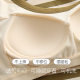 Women's striped short-sleeved T-shirt with chest pad summer cropped slim fit inner bra one-piece bottoming shirt can be worn outside