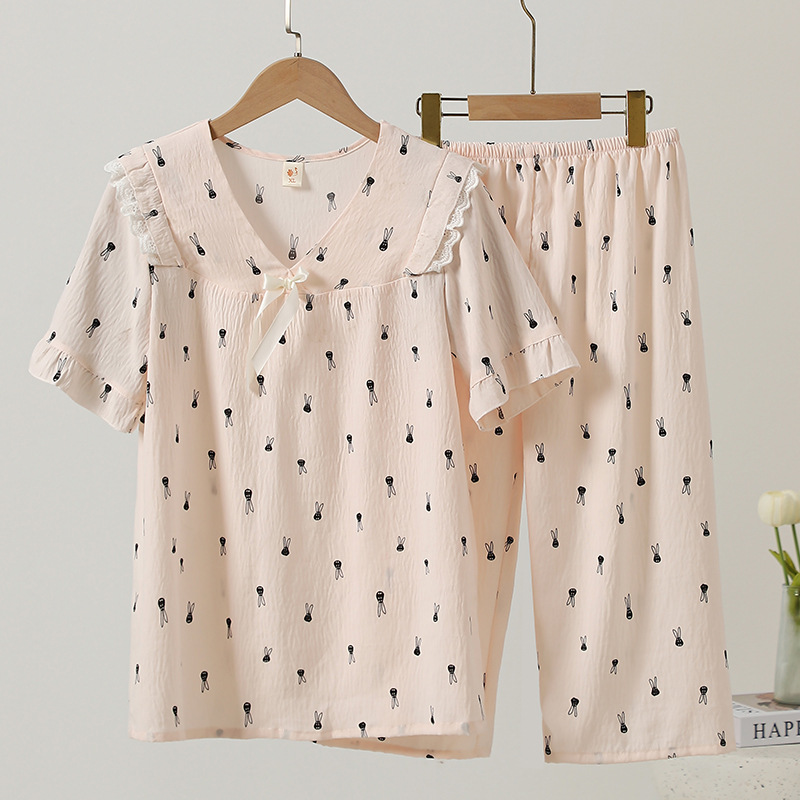 라이트 핑크 만화 토끼