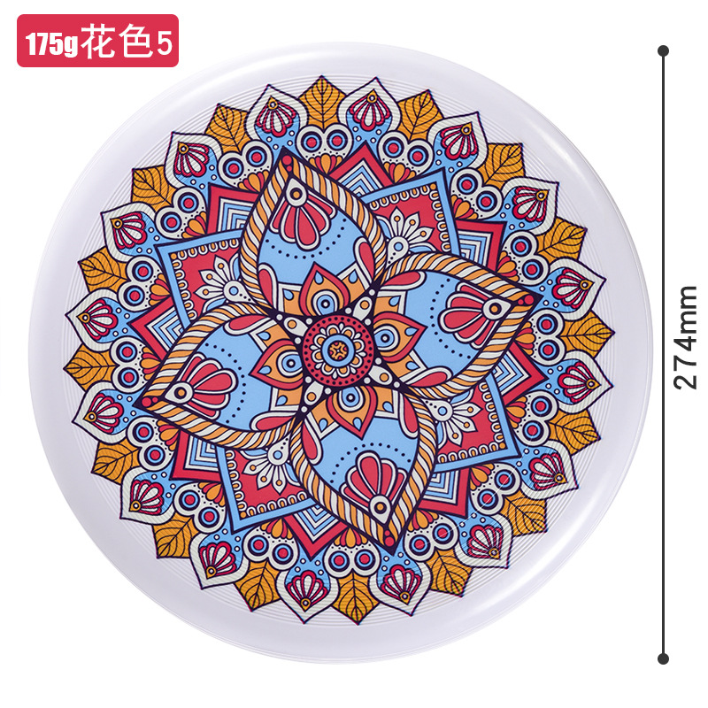 Aisenwer extremo Frisbee deporte mandala 175g profesional para adultos arena al aire libre competición de construcción de grupo plato volador