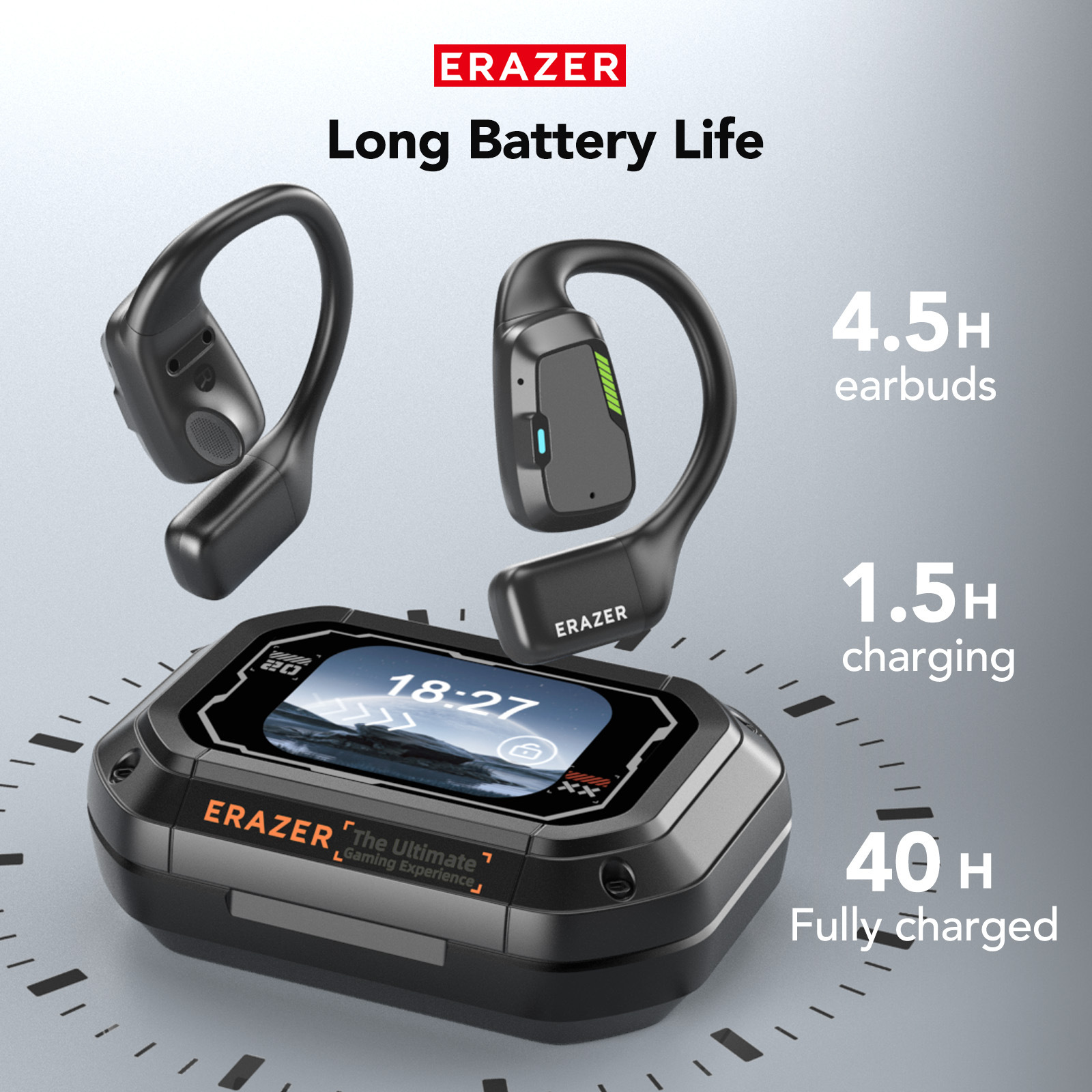 Powerful Xp6 Bluetooth Headphones with Ai Translation for 165 Languages, Long Battery Life, In-Ear Design, Sports and Gaming Headphones