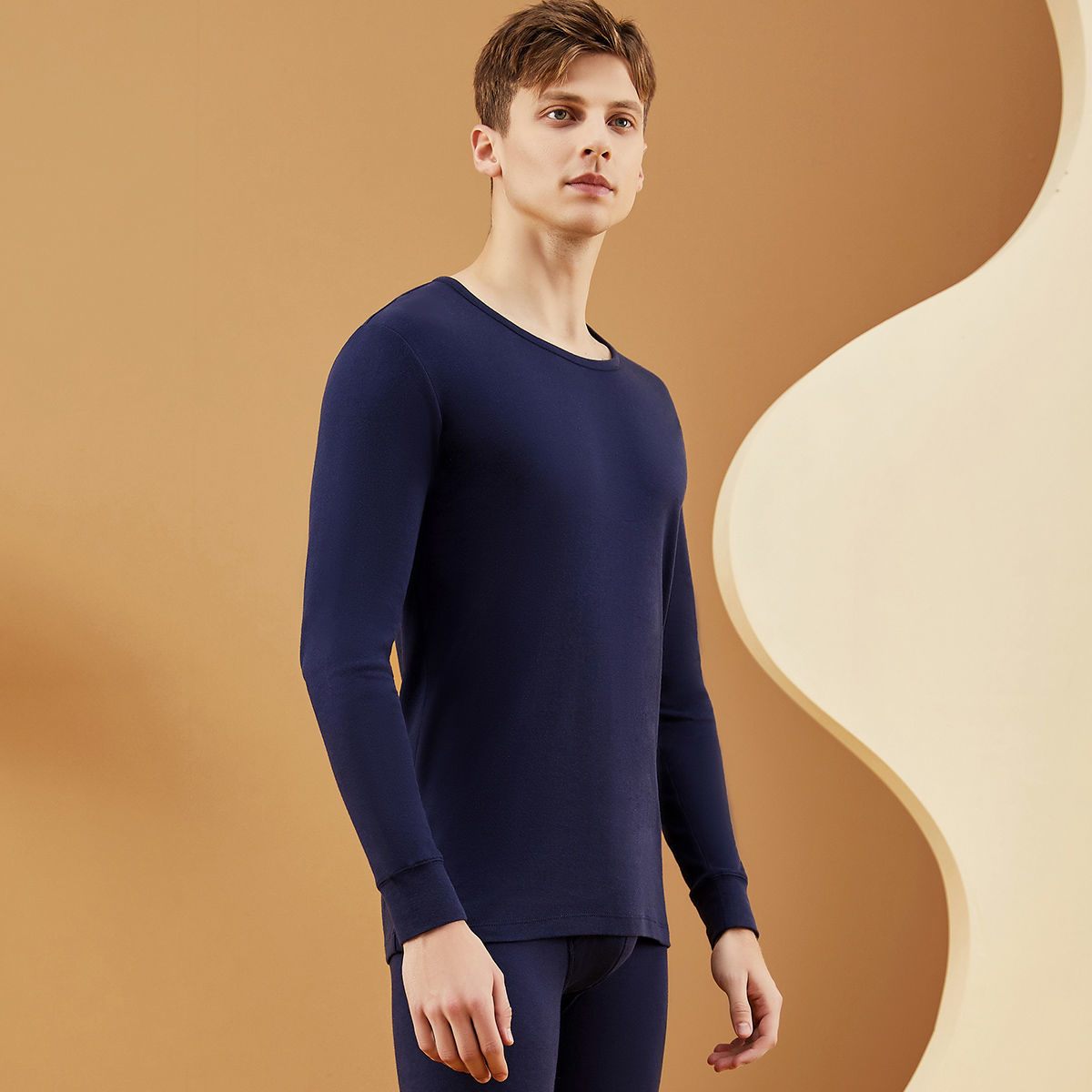 네이비 (라운드넥)