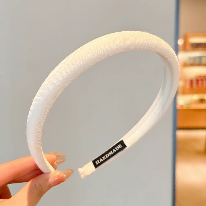 Diadema de pelo roto de color para niños de alta gama, diadema de horquilla para niña linda, diadema de presión superior de cabeza sin cabeza