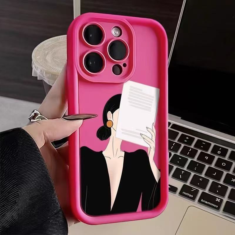 Funda para teléfono móvil iphone16pro para presidenta Apple 15 anti-caída 14pro13promax nuevo 12 personalidad