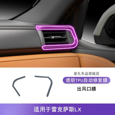 Suitable for 22-25 Lexus Car interior film - 22-25-lexus-lx-air-outlet-film