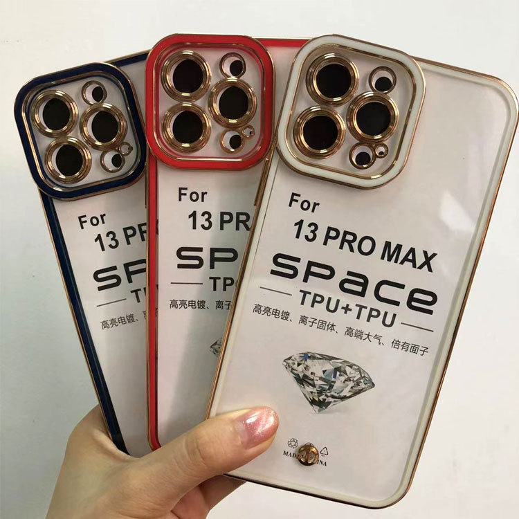 双色直边电镀壳 适用 三星 S24 ULTRA瞳眼电镀TPU精孔防摔保护套