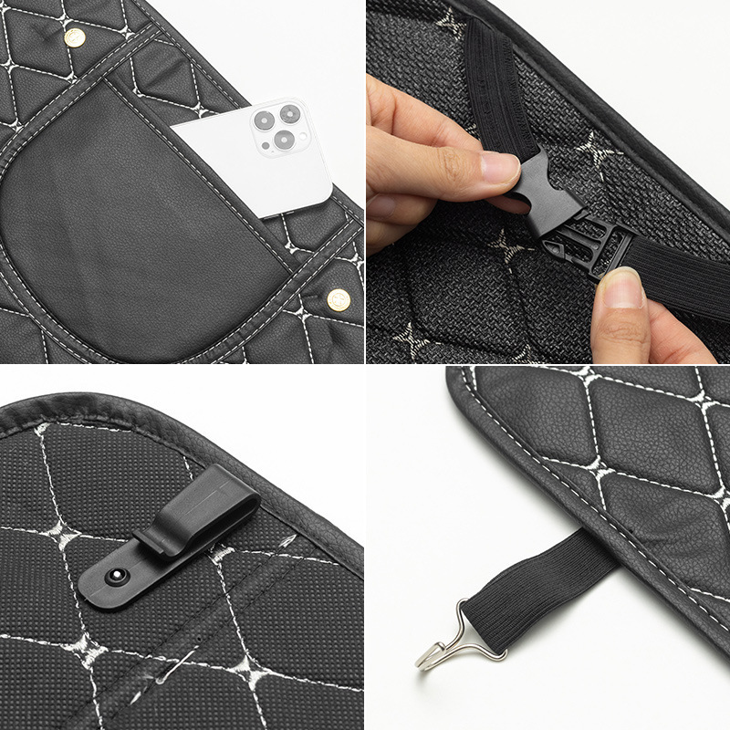 Car Anti-Kick Mat, Child Protection Mat, Car Interior Supplies, Anti-Dirt Protective Mat, Rear Seat Anti-Wear Mat, Cross-Border Wholesale