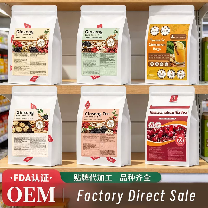 Private Label & Wholesale for Cross-border Herbal Tea