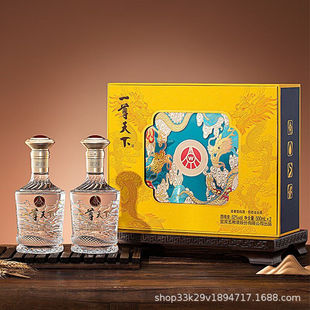 ��Zһ������ʢ����Ʒ52�ȝ����Ͱ׾��p֧�Y��500ml*2*3�����ͶY