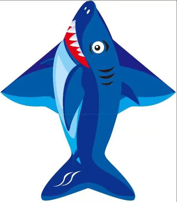 Weifang Kite Wholesale New Style Dolphin Shark Kite Breeze