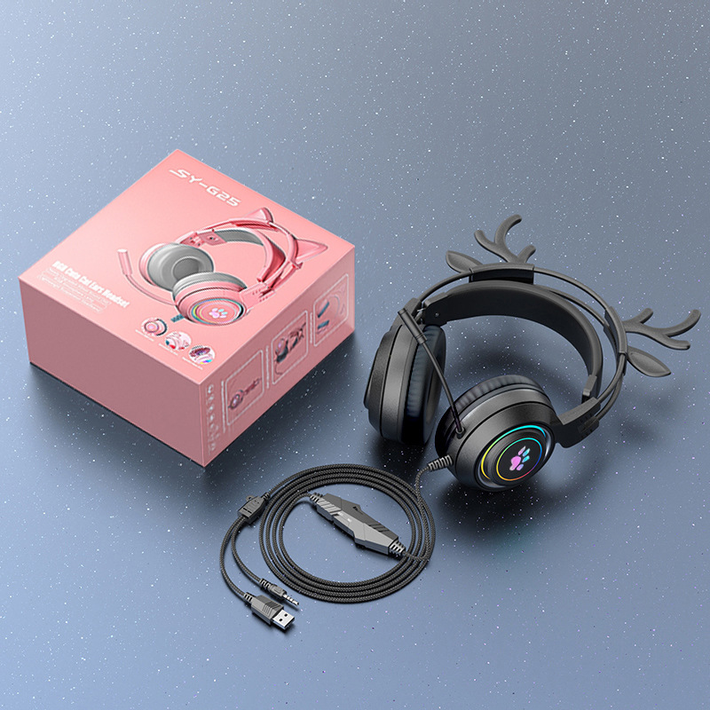 Soyto Amazon Huaqiang Norte juego PS5 auricular ordenador móvil en vivo auriculares con cable auriculares e-deportes auriculares