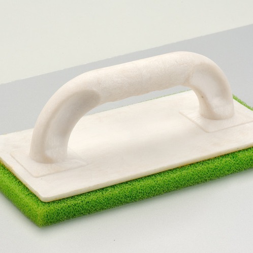 厂家供应塑料抹泥板绿色硬孔海绵抹泥板 塑料砂板